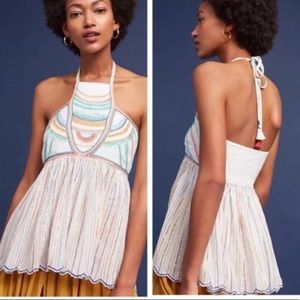 Anthropologie halter top